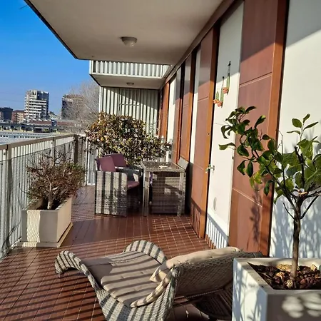 Sky Garden -terrazza & Private Garage -mm3 Brenta Fondazione Prada Porta Romana 아파트