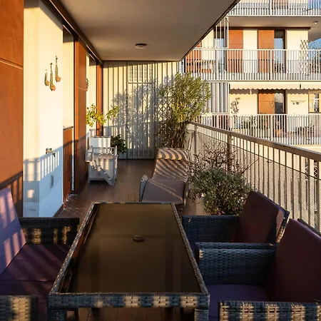 Sky Garden -terrazza & Private Garage -mm3 Brenta Fondazione Prada Porta Romana 아파트 *